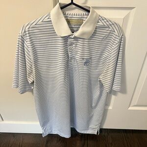 Donald Ross Golf Shirt (Size Medium) Barrington Hills Country Club Logo.